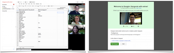 Google Doc sharing
