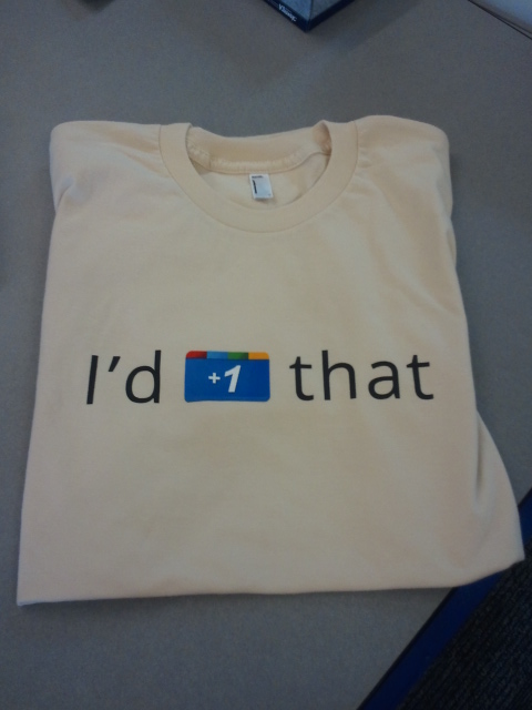 La maglietta +1. +1 t-shirt