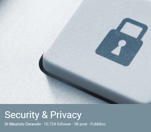 Raccolta Security & Privacy